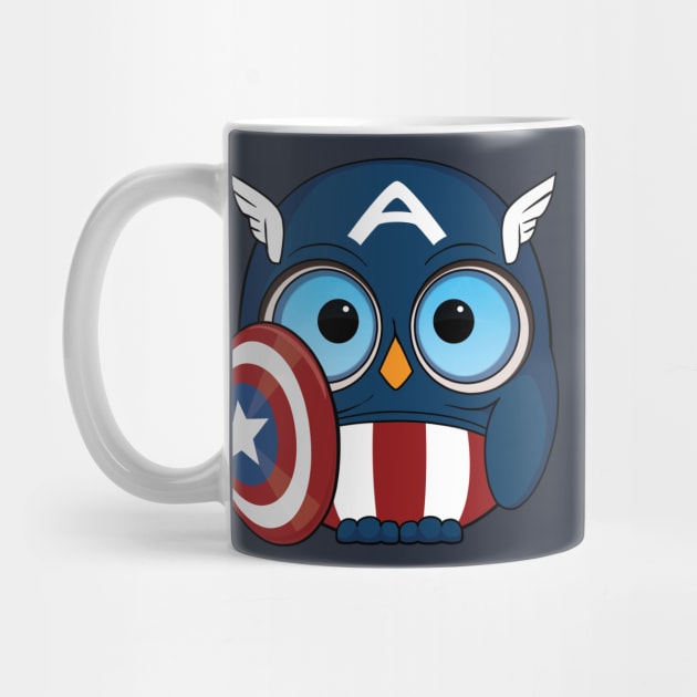 Owl American Dream by Manuel_Poehlau